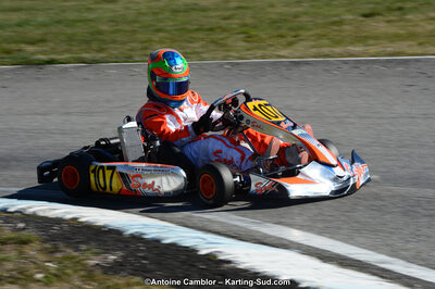 10/03/2013 : 1ère manche du Trophée Vincent Sanchez à Lavelanet (Photos Antoine Camblor) 2013 — karting