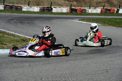 10/03/2013 : 1ère manche du Trophée Vincent Sanchez à Lavelanet (Photos Antoine Camblor) 2013 — karting