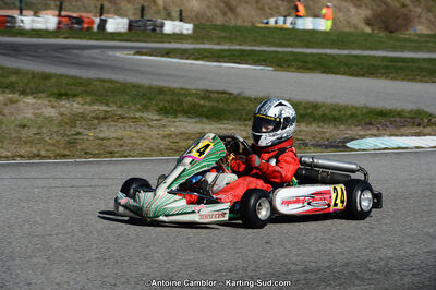 10/03/2013 : 1ère manche du Trophée Vincent Sanchez à Lavelanet (Photos Antoine Camblor) 2013 — karting