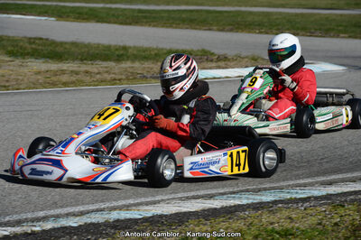 10/03/2013 : 1ère manche du Trophée Vincent Sanchez à Lavelanet (Photos Antoine Camblor) 2013 — karting