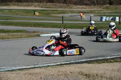 10/03/2013 : 1ère manche du Trophée Vincent Sanchez à Lavelanet (Photos Antoine Camblor) 2013 — karting