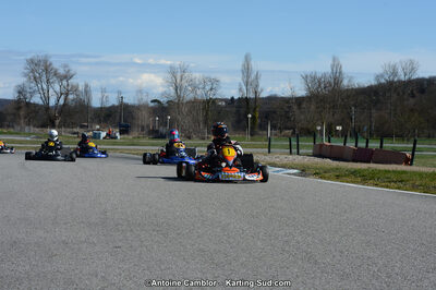 10/03/2013 : 1ère manche du Trophée Vincent Sanchez à Lavelanet (Photos Antoine Camblor) 2013 — karting