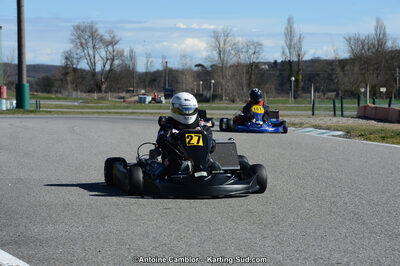 10/03/2013 : 1ère manche du Trophée Vincent Sanchez à Lavelanet (Photos Antoine Camblor) 2013 — karting