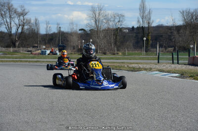 10/03/2013 : 1ère manche du Trophée Vincent Sanchez à Lavelanet (Photos Antoine Camblor) 2013 — karting