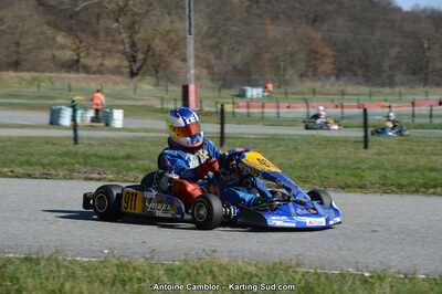 10/03/2013 : 1ère manche du Trophée Vincent Sanchez à Lavelanet (Photos Antoine Camblor) 2013 — karting