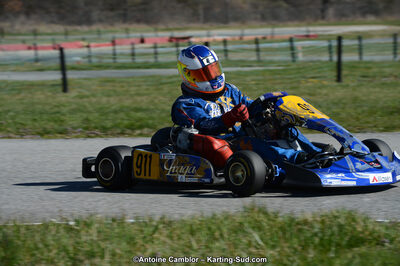 10/03/2013 : 1ère manche du Trophée Vincent Sanchez à Lavelanet (Photos Antoine Camblor) 2013 — karting