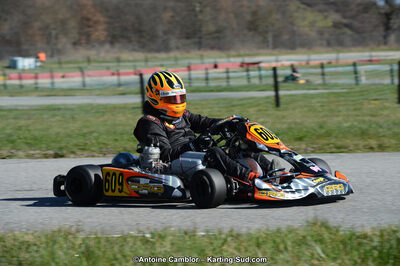 10/03/2013 : 1ère manche du Trophée Vincent Sanchez à Lavelanet (Photos Antoine Camblor) 2013 — karting
