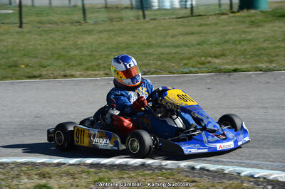 10/03/2013 : 1ère manche du Trophée Vincent Sanchez à Lavelanet (Photos Antoine Camblor) 2013 — karting
