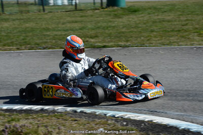 10/03/2013 : 1ère manche du Trophée Vincent Sanchez à Lavelanet (Photos Antoine Camblor) 2013 — karting
