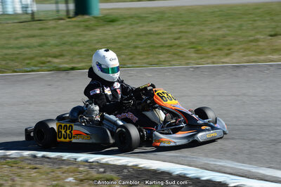 10/03/2013 : 1ère manche du Trophée Vincent Sanchez à Lavelanet (Photos Antoine Camblor) 2013 — karting