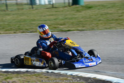 10/03/2013 : 1ère manche du Trophée Vincent Sanchez à Lavelanet (Photos Antoine Camblor) 2013 — karting