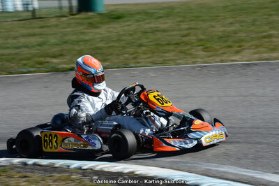 10/03/2013 : 1ère manche du Trophée Vincent Sanchez à Lavelanet (Photos Antoine Camblor) 2013 — karting