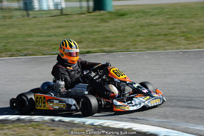 10/03/2013 : 1ère manche du Trophée Vincent Sanchez à Lavelanet (Photos Antoine Camblor) 2013 — karting
