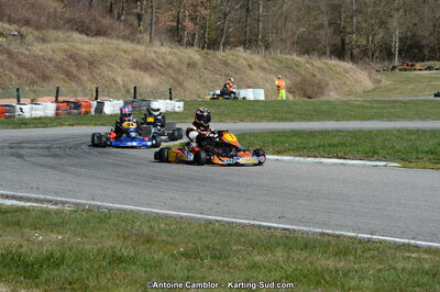 10/03/2013 : 1ère manche du Trophée Vincent Sanchez à Lavelanet (Photos Antoine Camblor) 2013 — karting