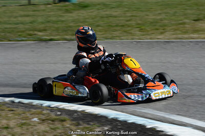 10/03/2013 : 1ère manche du Trophée Vincent Sanchez à Lavelanet (Photos Antoine Camblor) 2013 — karting