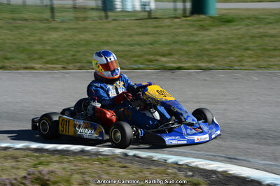 10/03/2013 : 1ère manche du Trophée Vincent Sanchez à Lavelanet (Photos Antoine Camblor) 2013 — karting
