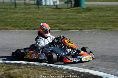 10/03/2013 : 1ère manche du Trophée Vincent Sanchez à Lavelanet (Photos Antoine Camblor) 2013 — karting