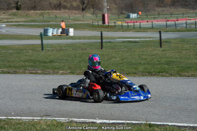 10/03/2013 : 1ère manche du Trophée Vincent Sanchez à Lavelanet (Photos Antoine Camblor) 2013 — karting