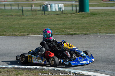 10/03/2013 : 1ère manche du Trophée Vincent Sanchez à Lavelanet (Photos Antoine Camblor) 2013 — karting