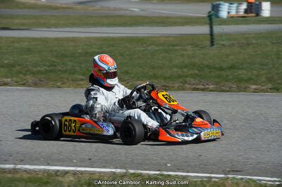 10/03/2013 : 1ère manche du Trophée Vincent Sanchez à Lavelanet (Photos Antoine Camblor) 2013 — karting
