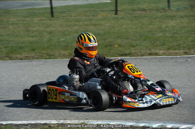 10/03/2013 : 1ère manche du Trophée Vincent Sanchez à Lavelanet (Photos Antoine Camblor) 2013 — karting