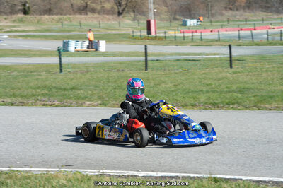 10/03/2013 : 1ère manche du Trophée Vincent Sanchez à Lavelanet (Photos Antoine Camblor) 2013 — karting
