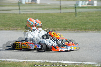 10/03/2013 : 1ère manche du Trophée Vincent Sanchez à Lavelanet (Photos Antoine Camblor) 2013 — karting