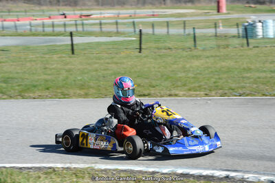 10/03/2013 : 1ère manche du Trophée Vincent Sanchez à Lavelanet (Photos Antoine Camblor) 2013 — karting
