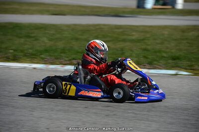 10/03/2013 : 1ère manche du Trophée Vincent Sanchez à Lavelanet (Photos Antoine Camblor) 2013 — karting