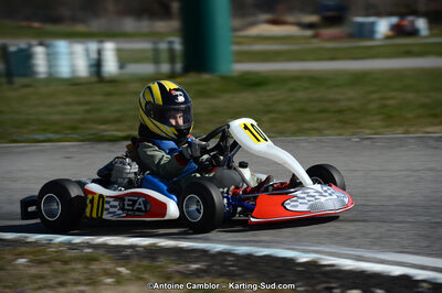 10/03/2013 : 1ère manche du Trophée Vincent Sanchez à Lavelanet (Photos Antoine Camblor) 2013 — karting