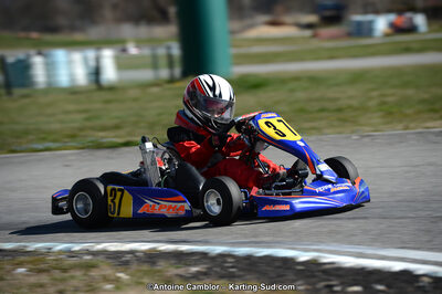 10/03/2013 : 1ère manche du Trophée Vincent Sanchez à Lavelanet (Photos Antoine Camblor) 2013 — karting