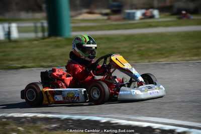 10/03/2013 : 1ère manche du Trophée Vincent Sanchez à Lavelanet (Photos Antoine Camblor) 2013 — karting