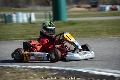 10/03/2013 : 1ère manche du Trophée Vincent Sanchez à Lavelanet (Photos Antoine Camblor) 2013 — karting