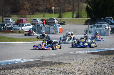 10/03/2013 : 1ère manche du Trophée Vincent Sanchez à Lavelanet (Photos Antoine Camblor) 2013 — karting
