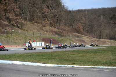 10/03/2013 : 1ère manche du Trophée Vincent Sanchez à Lavelanet (Photos Antoine Camblor) 2013 — karting