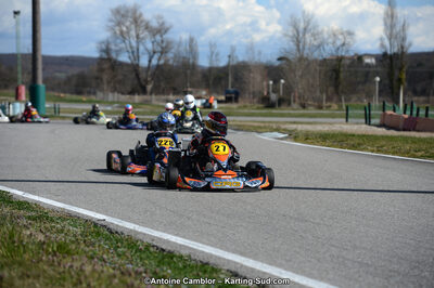 10/03/2013 : 1ère manche du Trophée Vincent Sanchez à Lavelanet (Photos Antoine Camblor) 2013 — karting