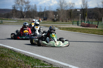 10/03/2013 : 1ère manche du Trophée Vincent Sanchez à Lavelanet (Photos Antoine Camblor) 2013 — karting
