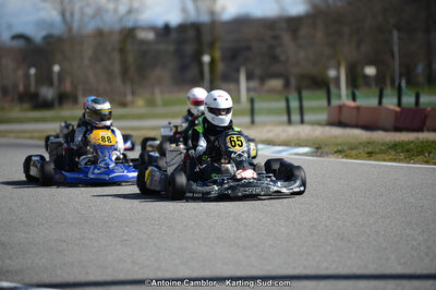 10/03/2013 : 1ère manche du Trophée Vincent Sanchez à Lavelanet (Photos Antoine Camblor) 2013 — karting