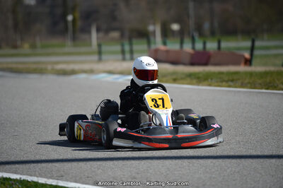 10/03/2013 : 1ère manche du Trophée Vincent Sanchez à Lavelanet (Photos Antoine Camblor) 2013 — karting