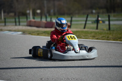 10/03/2013 : 1ère manche du Trophée Vincent Sanchez à Lavelanet (Photos Antoine Camblor) 2013 — karting