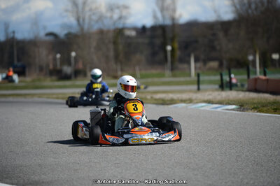 10/03/2013 : 1ère manche du Trophée Vincent Sanchez à Lavelanet (Photos Antoine Camblor) 2013 — karting