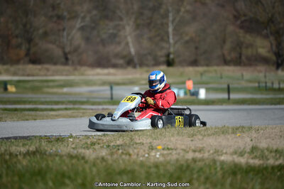 10/03/2013 : 1ère manche du Trophée Vincent Sanchez à Lavelanet (Photos Antoine Camblor) 2013 — karting