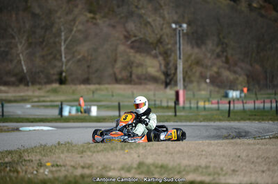 10/03/2013 : 1ère manche du Trophée Vincent Sanchez à Lavelanet (Photos Antoine Camblor) 2013 — karting
