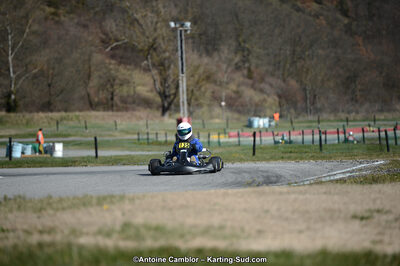 10/03/2013 : 1ère manche du Trophée Vincent Sanchez à Lavelanet (Photos Antoine Camblor) 2013 — karting