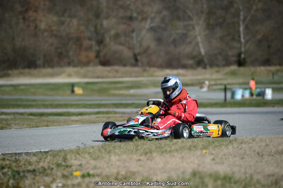 10/03/2013 : 1ère manche du Trophée Vincent Sanchez à Lavelanet (Photos Antoine Camblor) 2013 — karting