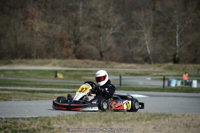 10/03/2013 : 1ère manche du Trophée Vincent Sanchez à Lavelanet (Photos Antoine Camblor) 2013 — karting