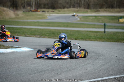 10/03/2013 : 1ère manche du Trophée Vincent Sanchez à Lavelanet (Photos Antoine Camblor) 2013 — karting