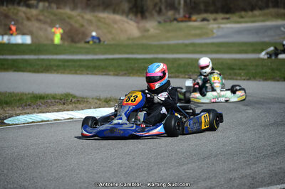 10/03/2013 : 1ère manche du Trophée Vincent Sanchez à Lavelanet (Photos Antoine Camblor) 2013 — karting