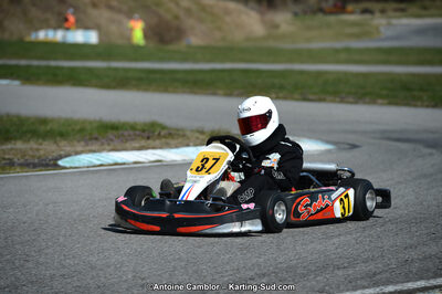 10/03/2013 : 1ère manche du Trophée Vincent Sanchez à Lavelanet (Photos Antoine Camblor) 2013 — karting
