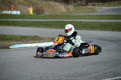 10/03/2013 : 1ère manche du Trophée Vincent Sanchez à Lavelanet (Photos Antoine Camblor) 2013 — karting